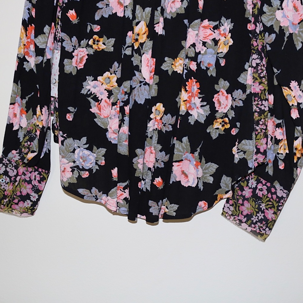 Free People Hold On To Me Printed Top - Picture 6 of 9